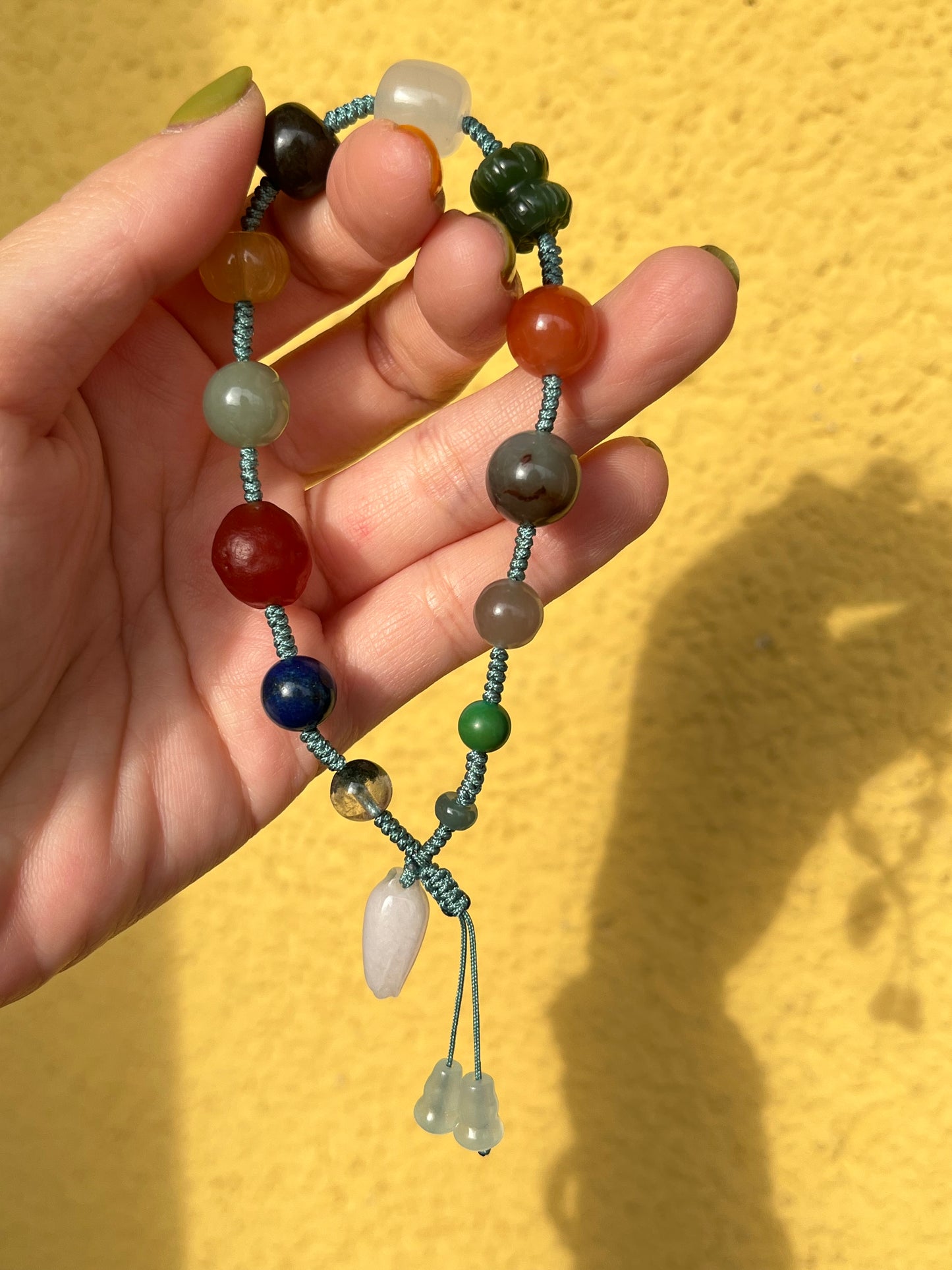 Handmade Multi Gemstone Beaded Bracelet