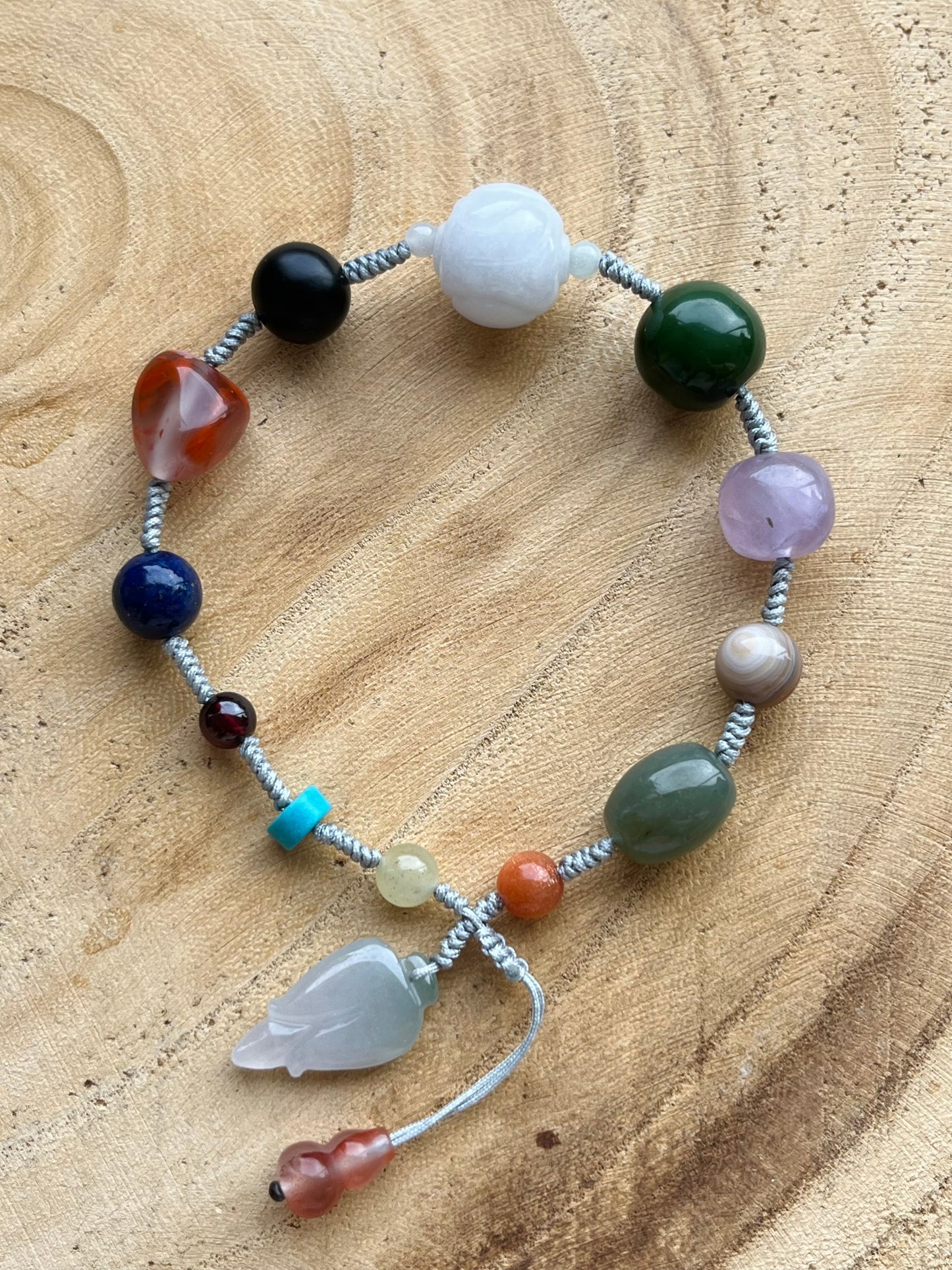 Handmade Multi Gemstone Beaded Bracelet