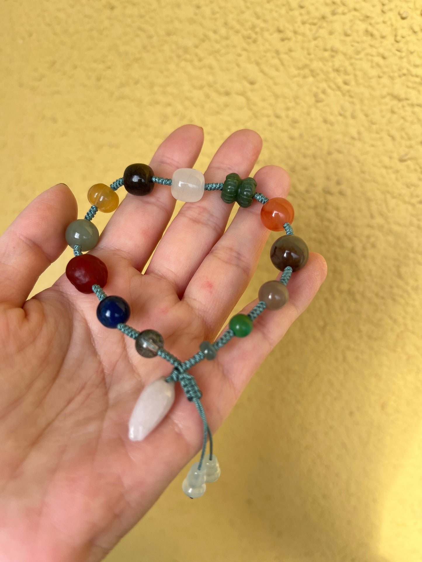 Handmade Multi Gemstone Beaded Bracelet