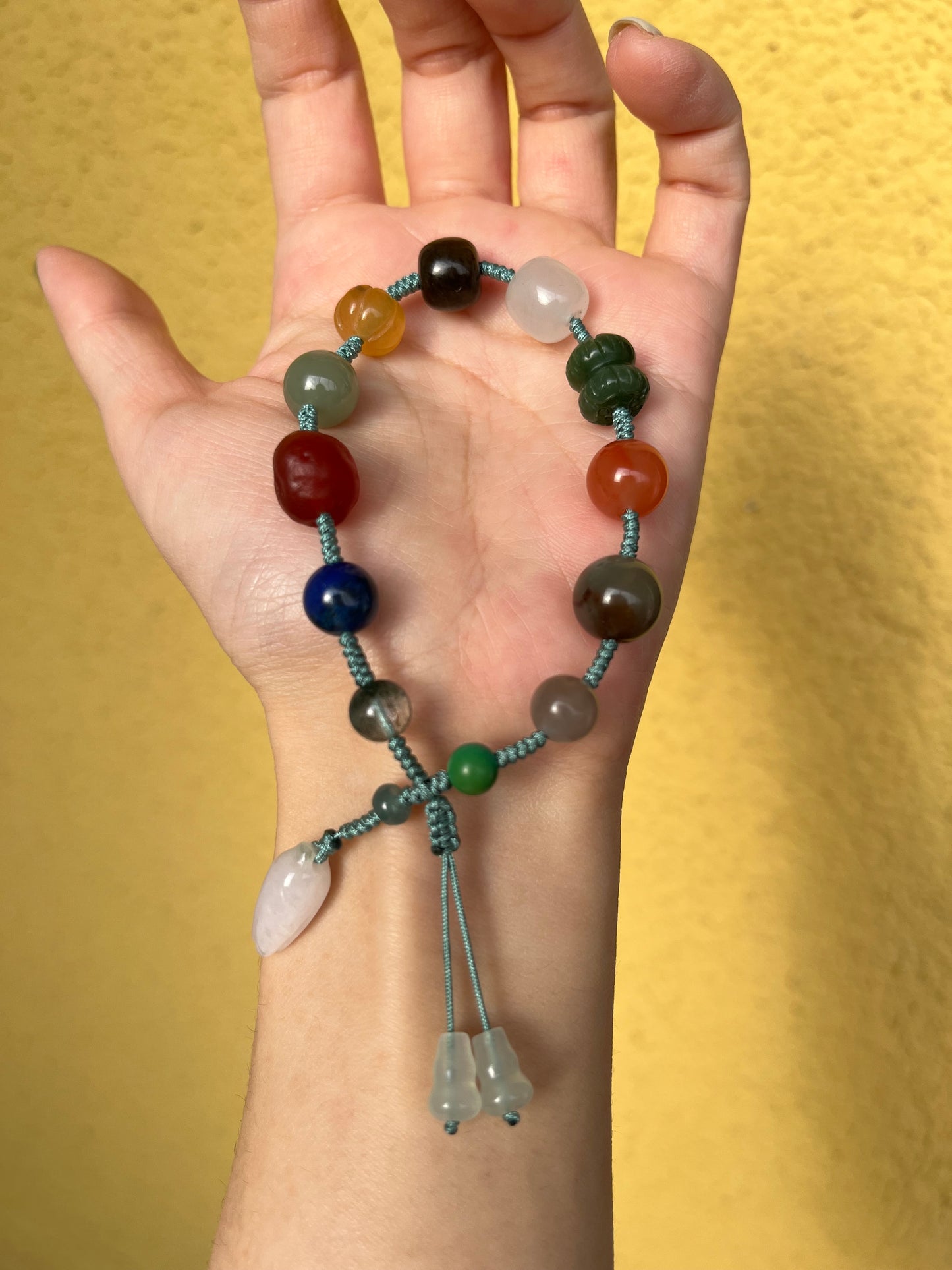 Handmade Multi Gemstone Beaded Bracelet