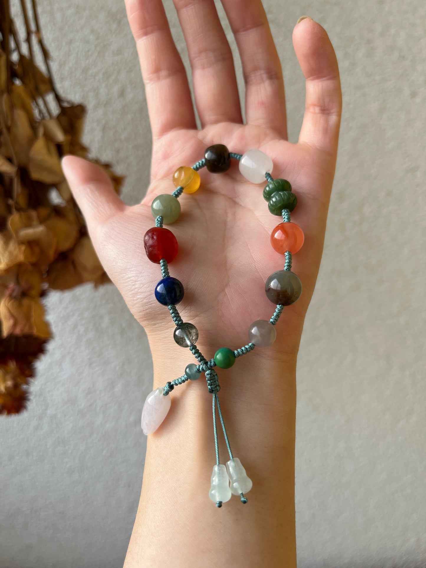 Handmade Multi Gemstone Beaded Bracelet